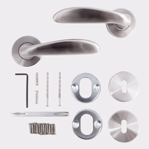 Groen Picaporte Verona plata LRN03145 Gris.webp