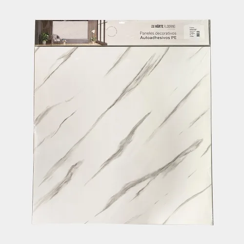 HarteFlooring PanelesAutoadhesivosPE 60x60 Statuario pack Gris.webp