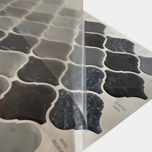 Harteflooring stickers3d ogee grisblanconegro protector gris.webp