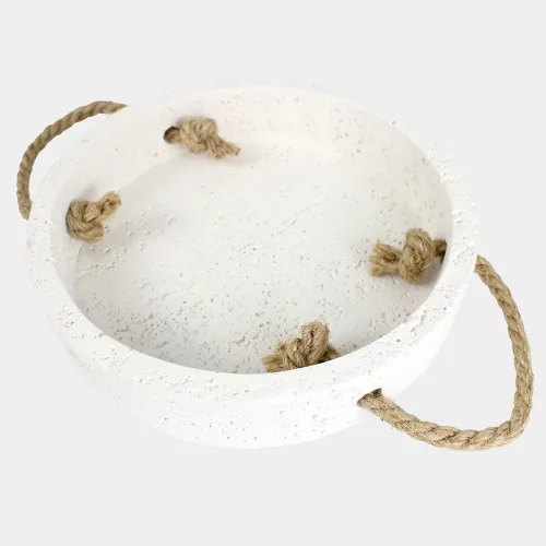 Tase bandeja redonda majesty honda 20cm white 7102 gris.webp