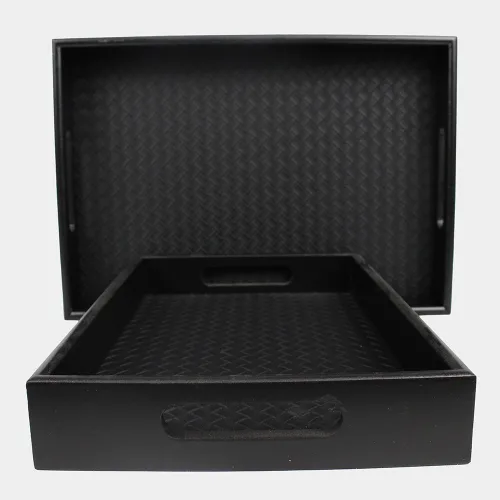 Tase set de bandejas rectangulares black x 2 unidades BAN018JW 001 UN 7123 gris.webp