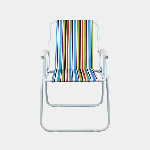 Virke silla strip irisado plegable acero 5581 gris.webp