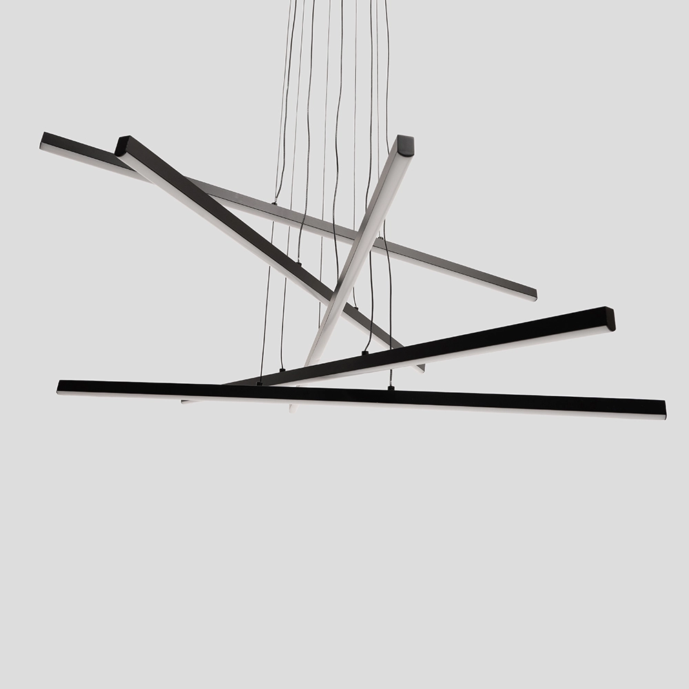 Lumie lampara 60w mod ListonBeam Negro 0004 Gris