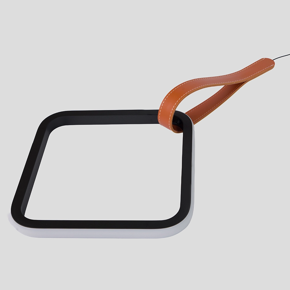 Lumie Lampara Catania NegroConCuero 0021 Gris