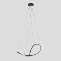 Lumie Lampara Infinito Negro 0117 Gris