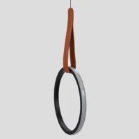 Lumie_Lampara-Lipari-NegroConCuero_0123_Gris Lumie Lampara Lipari NegroConCuero 0123 Gris