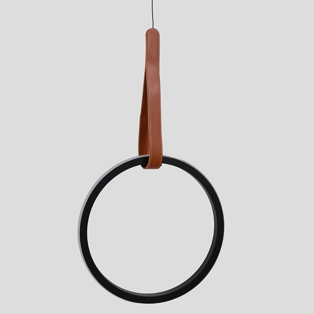 Lumie_Lampara-Lipari-NegroConCuero_0124_Gris Lumie Lampara Lipari NegroConCuero 0124 Gris