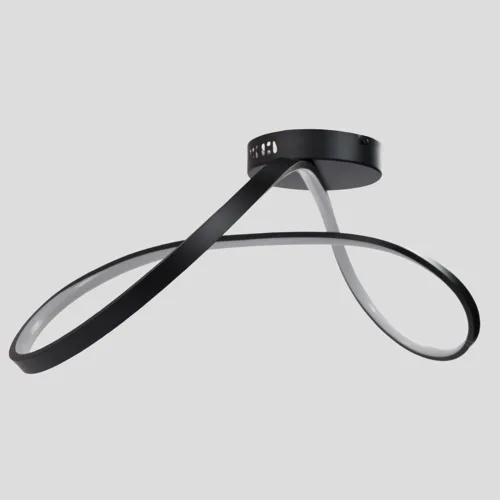 Lumie Lampara Olas Negro 0113 Gris