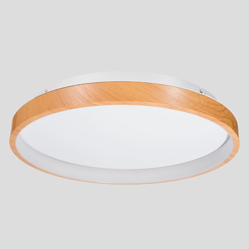 Lumie Lampara Reims38cm BlancoConMadera 0011 Gris