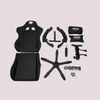 Virke SillaGamerAres Negro DSC00010 gris