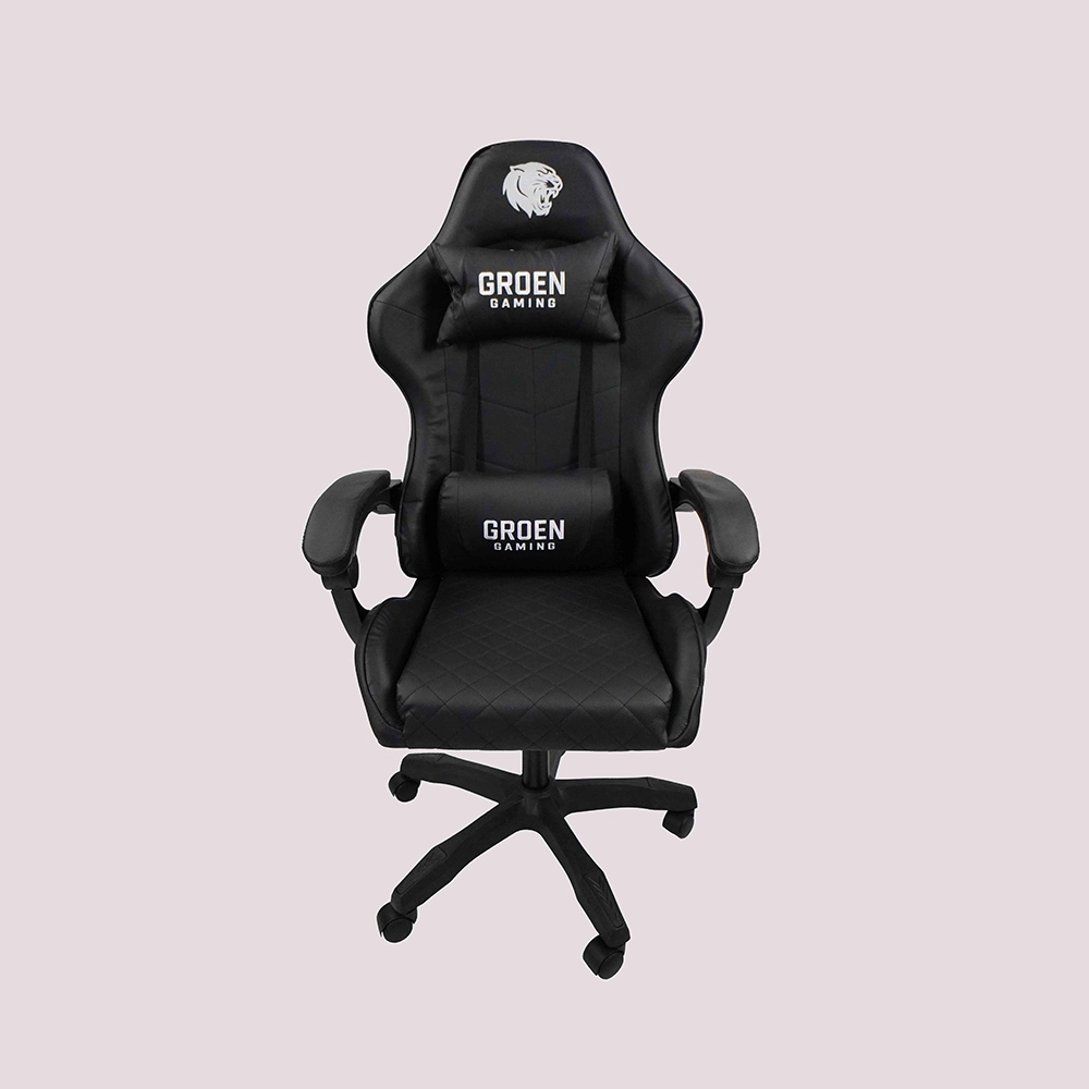 Virke SillaGamerAres Negro DSC00013 gris