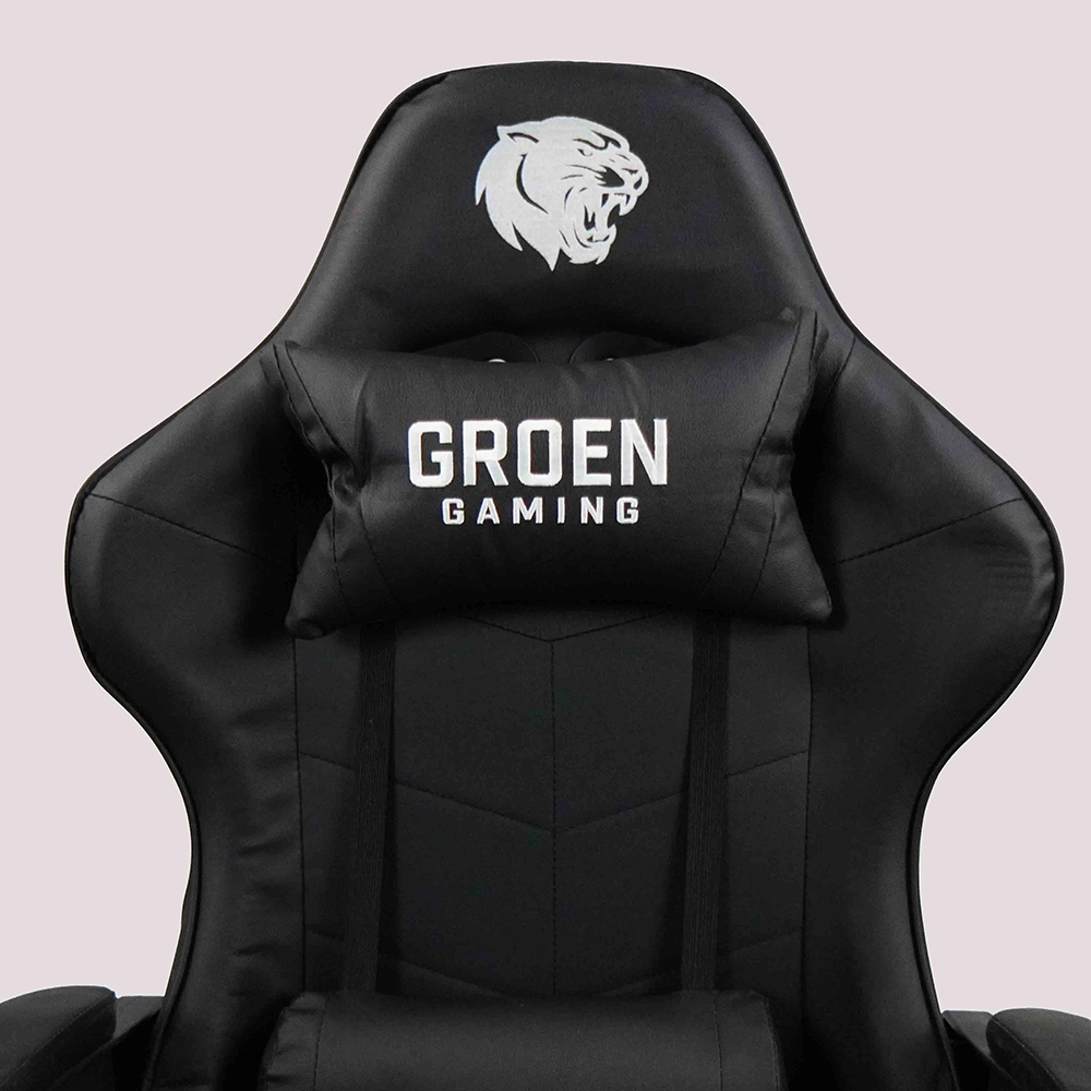 Virke SillaGamerAres Negro DSC00019 gris