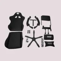 Virke SillaGamerKronos negro DSC09821 gris